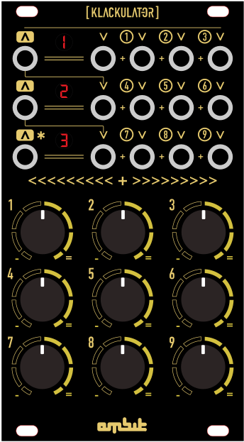 klackulator control board PCB